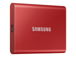SAMSUNG SSD ESTERNO T7 500GB USB 3.2 ROSSO R/W 1050/1000